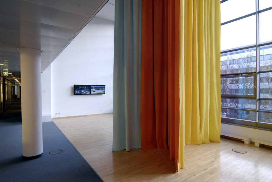 Installationsansicht: Heike Baranowsky "probe", Kunstfenster im BDI, Berlin 2008 © Archiv Kulturkreis
