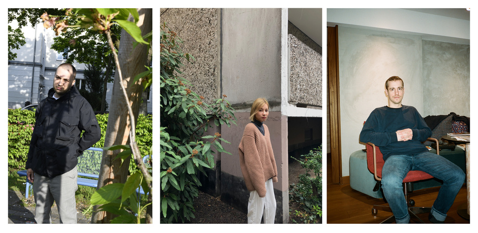 ars viva 2021: Richard Sides © J. Pryde; Sung Tieu © Ronald Laube; Rob Crosse ©  Eaton HK, Foto: Xin Li