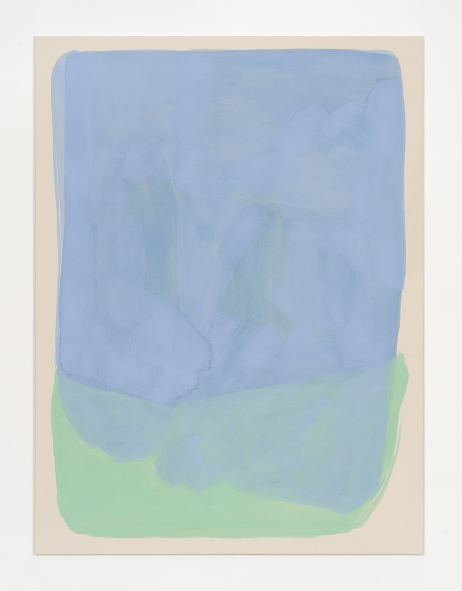 Tamina Amadyar, lavanderia, 2021, Pigment, glutin on canvas, 200 x 150 cm, Foto: Roman März, courtesy: the artist und Galerie Guido W. Baudach 