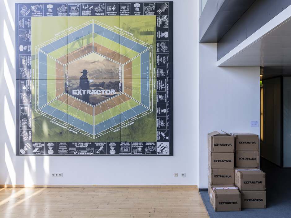 Simon Denny - Extractor